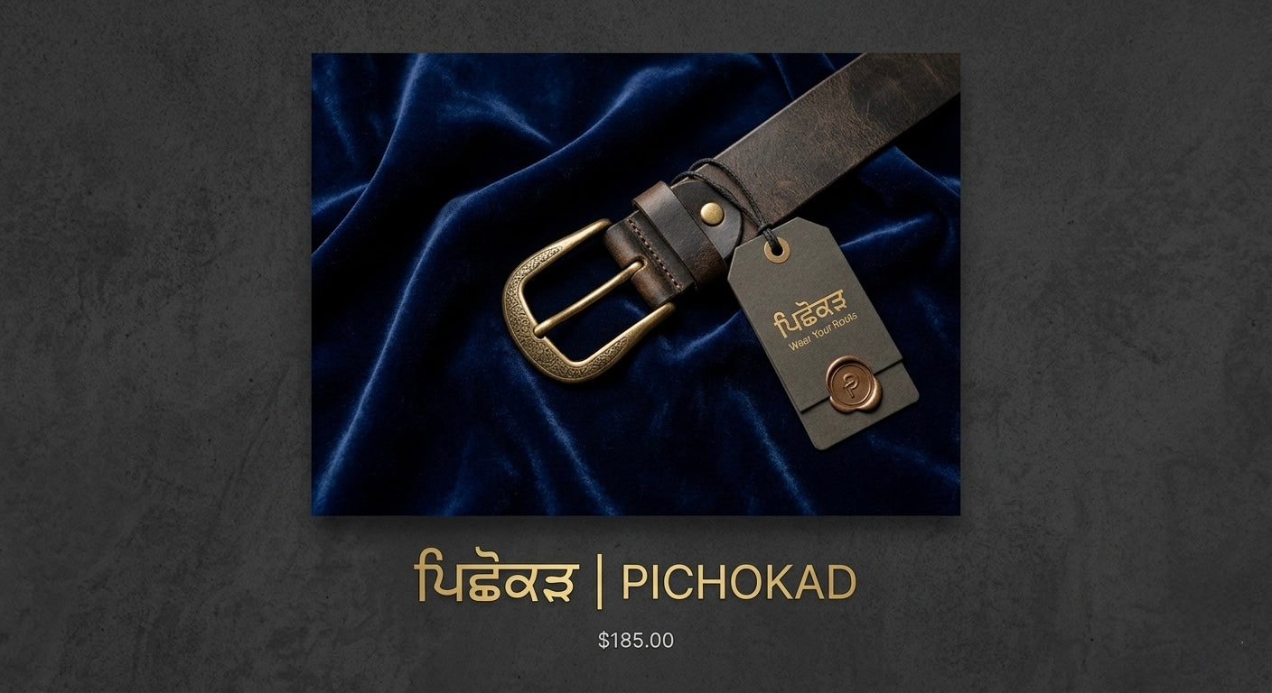 PICHOKAD Luxury Heritage Leather Belt